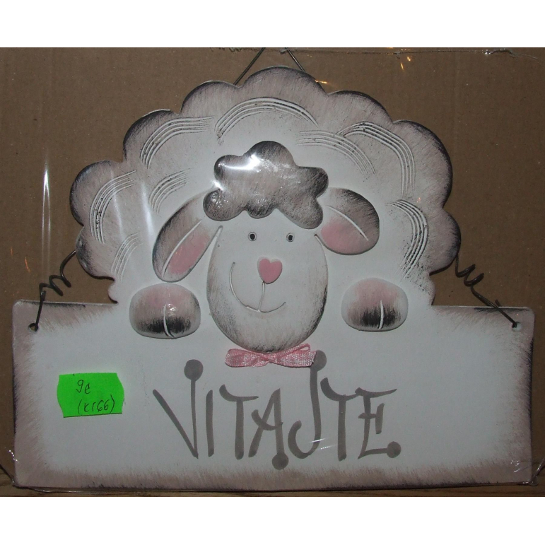 Tabuľka Vitajte