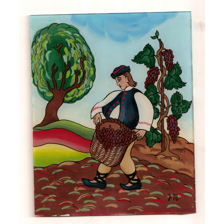 Painting on glass -...