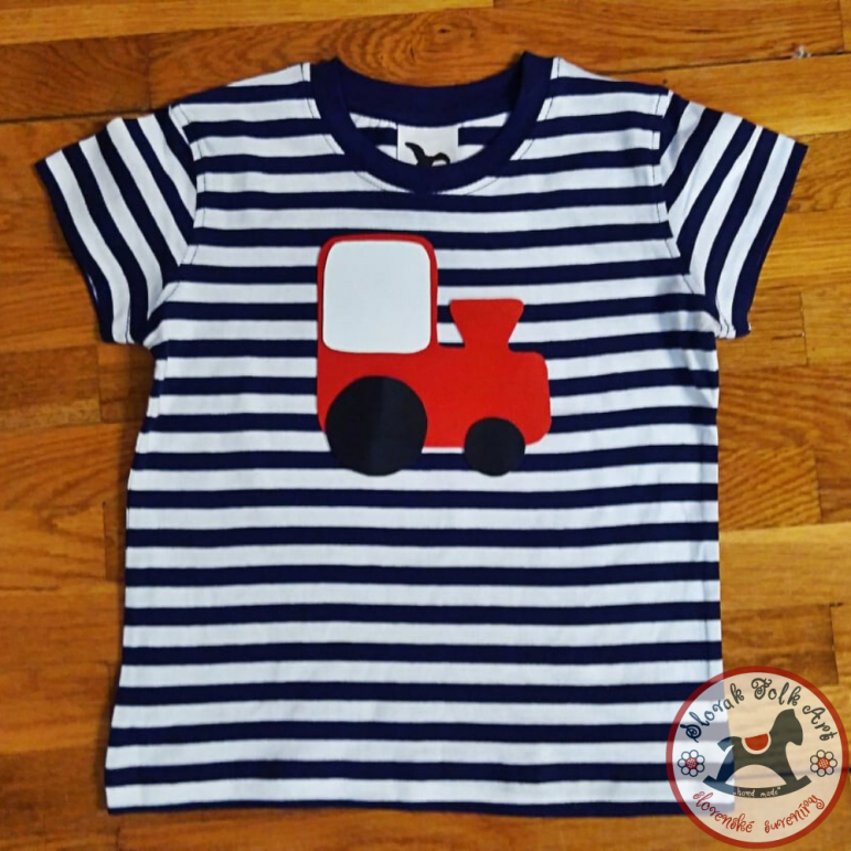 Detské pískacie tričko (zelený traktor)