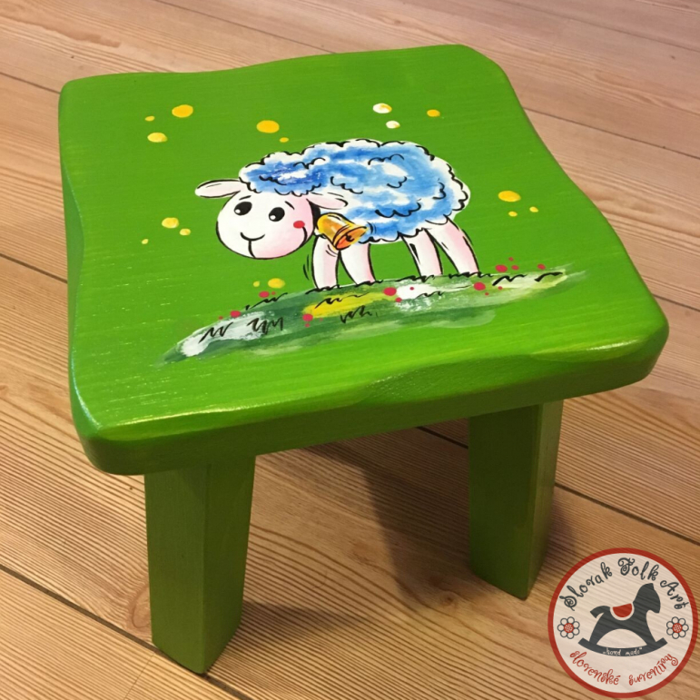 Wooden chair Sheep