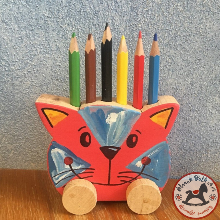 Pencil stand - cat