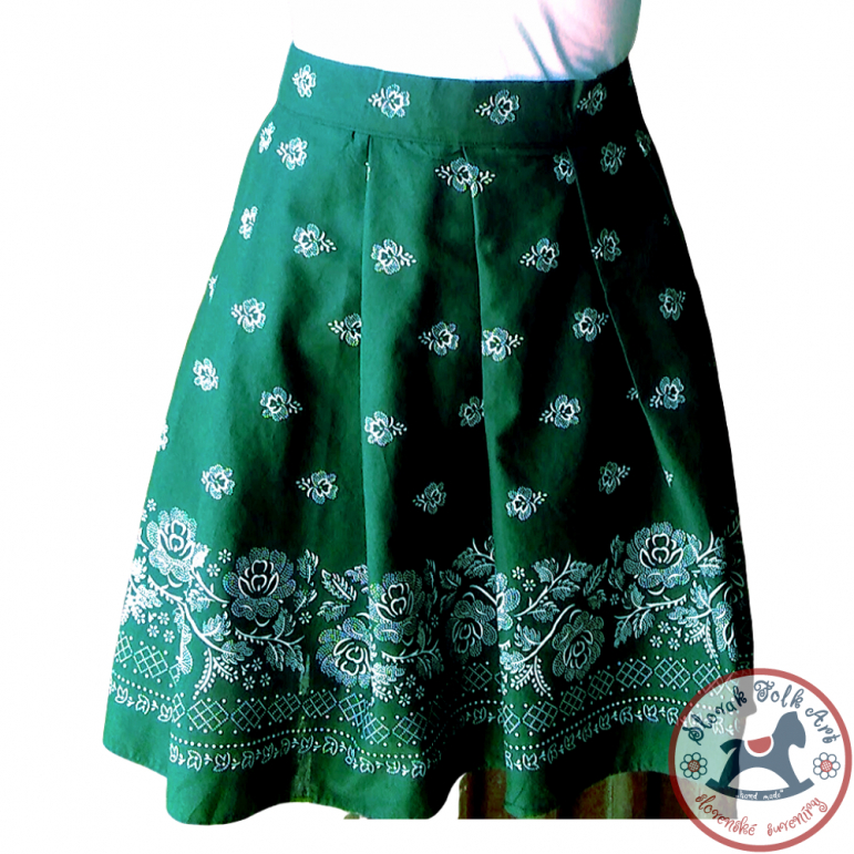 Skirt Folk Love (green)