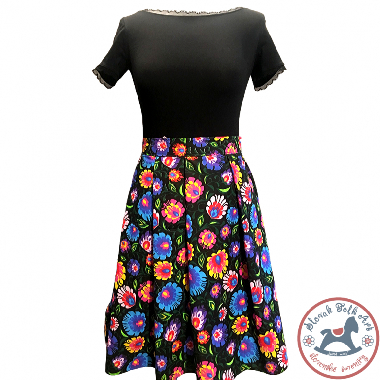 Skirt Colorful Flowers