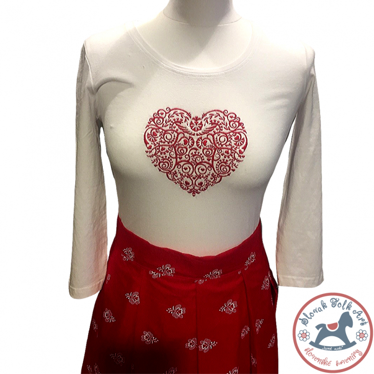 Women's T-shirt Embroidered...