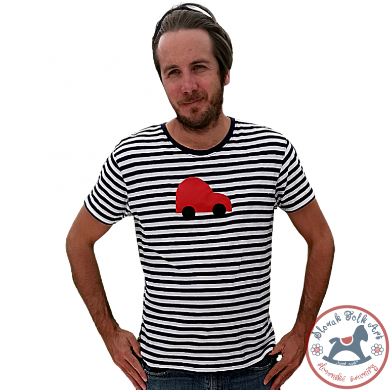 Men´s whistling T-shirt (red car)