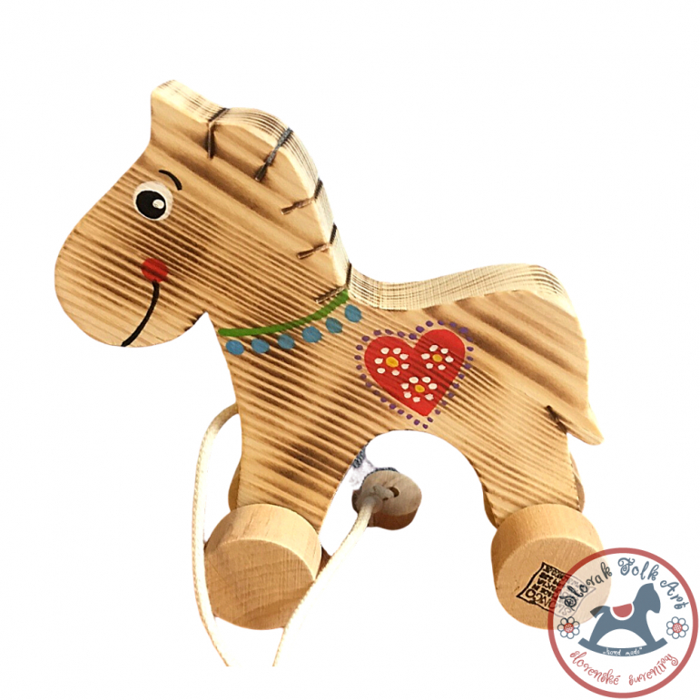 Horse on a string