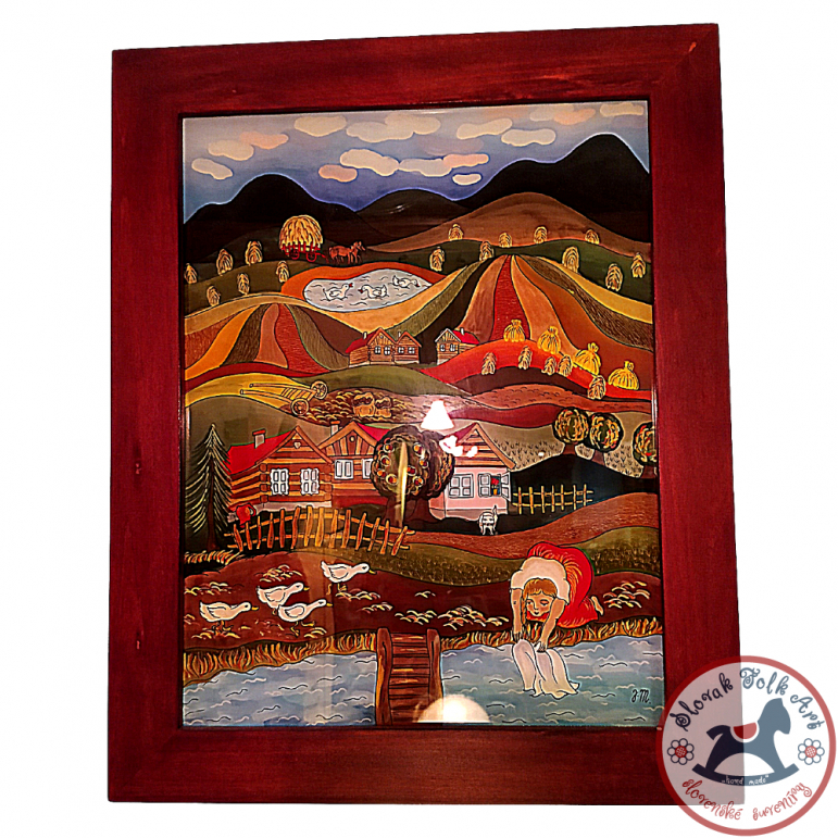 copy of Painting on glass -...