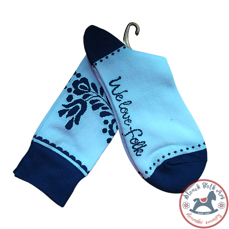Pánske ponožky ornament We love folk