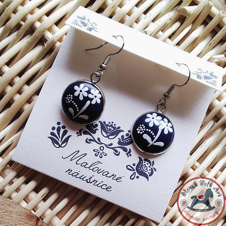 Margita blueprint earrings