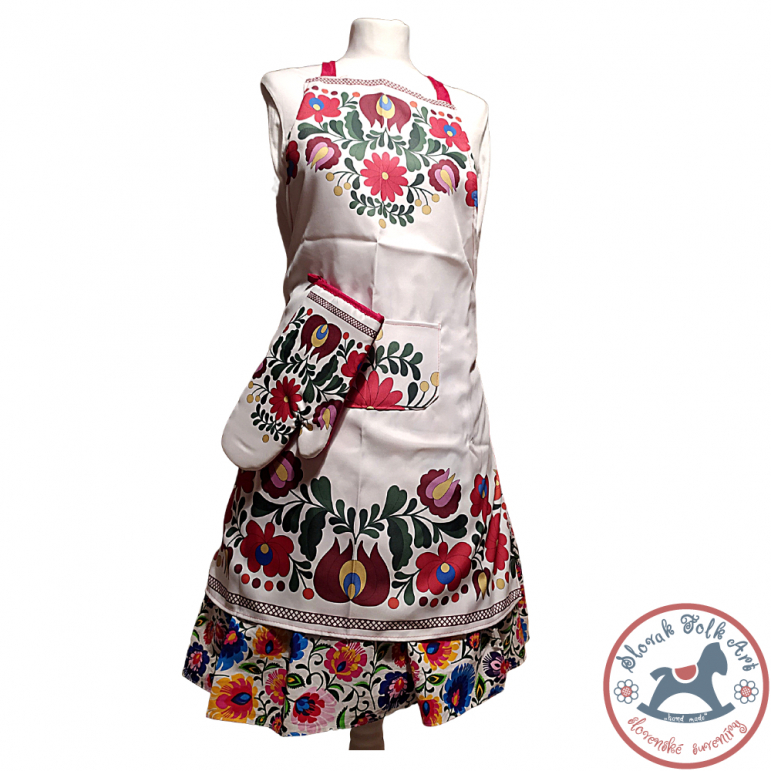 copy of Kitchen apron with glove color