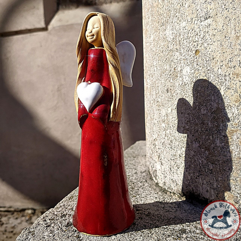 Angel Hilda big 20 cm (red)