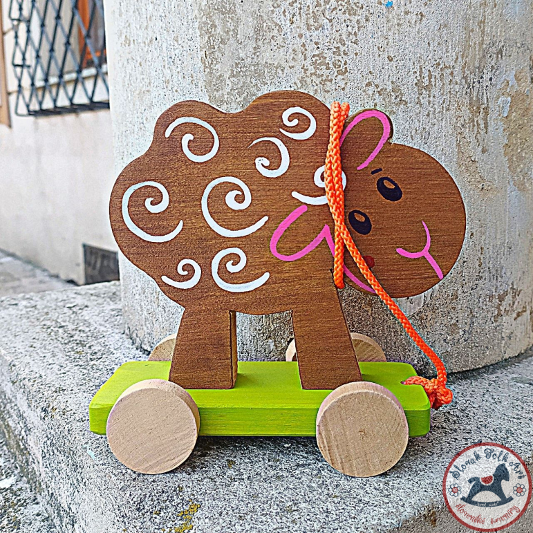 Sheep on a string