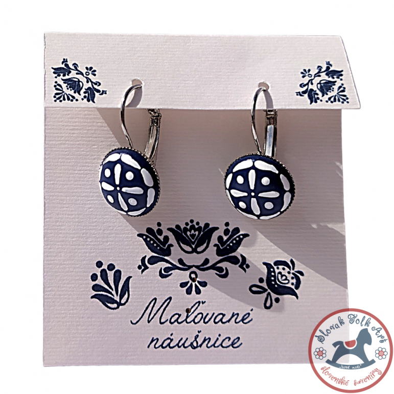 Barbora blueprint earrings