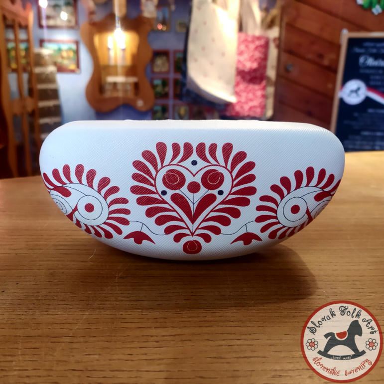 Eyeglasses case FOLK (red)