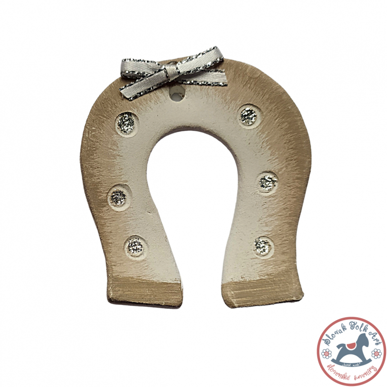 Christmas decoration horseshoe