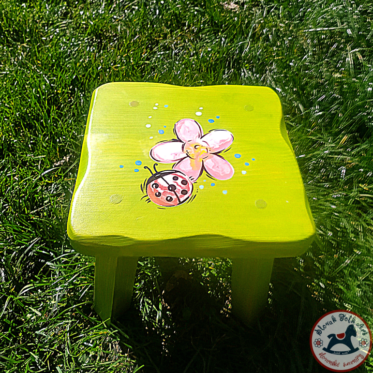 Wooden chair Flower