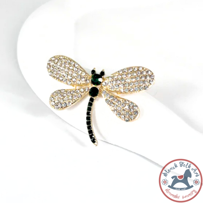 copy of Brooch Buterfly red