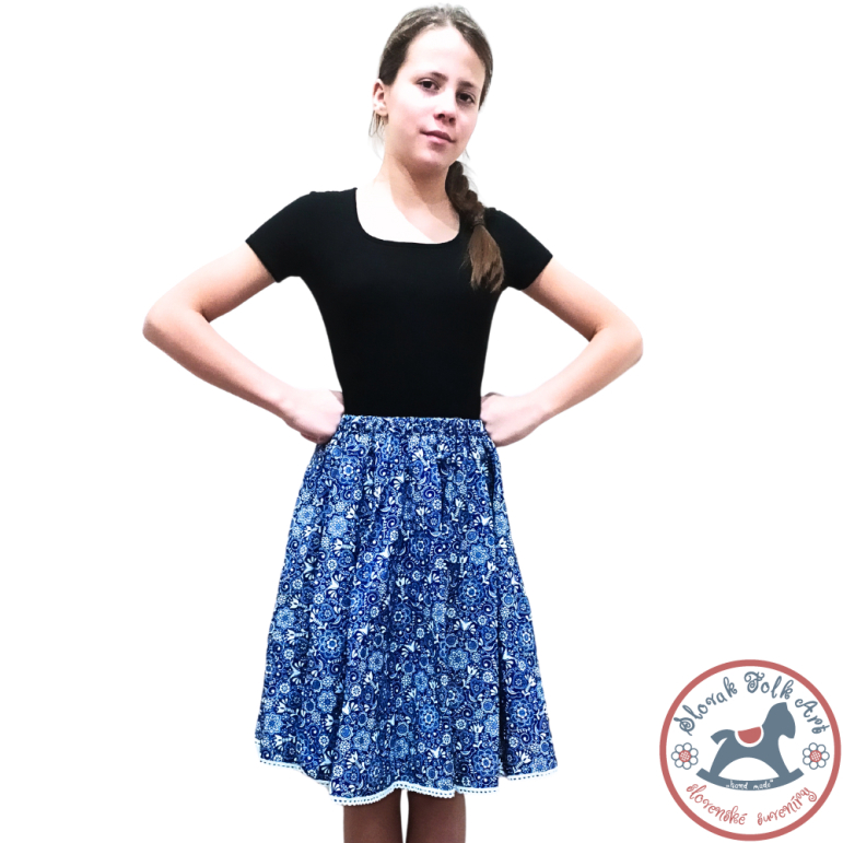 Children's folk skirt Zuzana