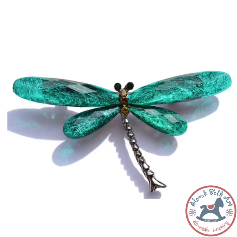 Brooch Buterfly (green)