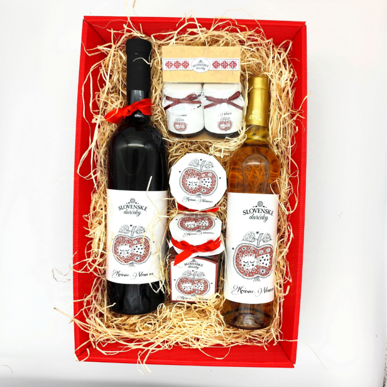 Darčekový kôš JABLKO veľký