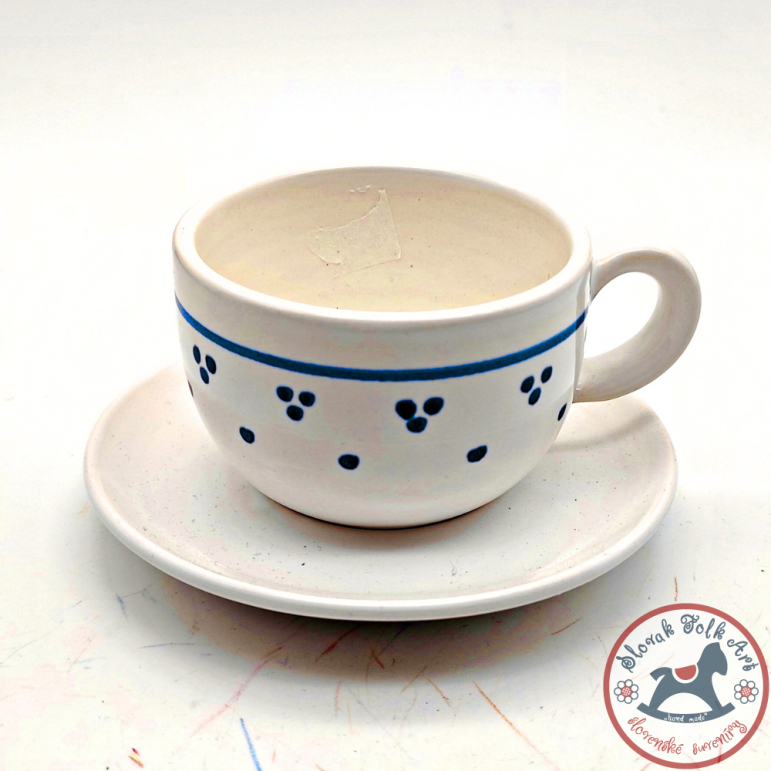 Cappucino Cup with saucer majolic