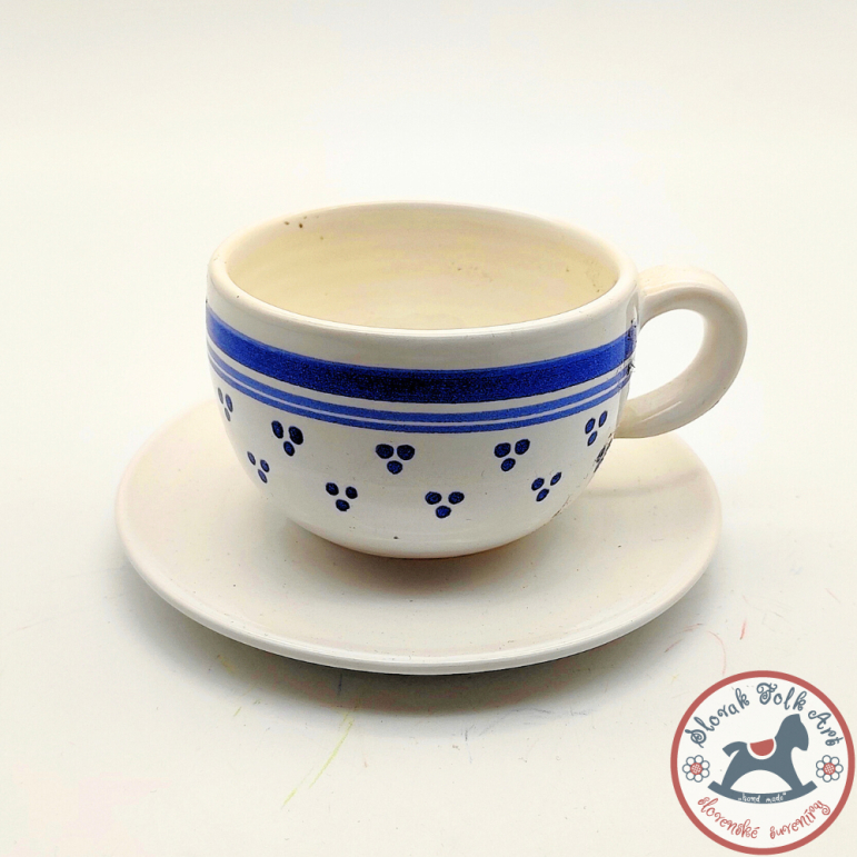 Cappucino Cup with saucer 2 majolic