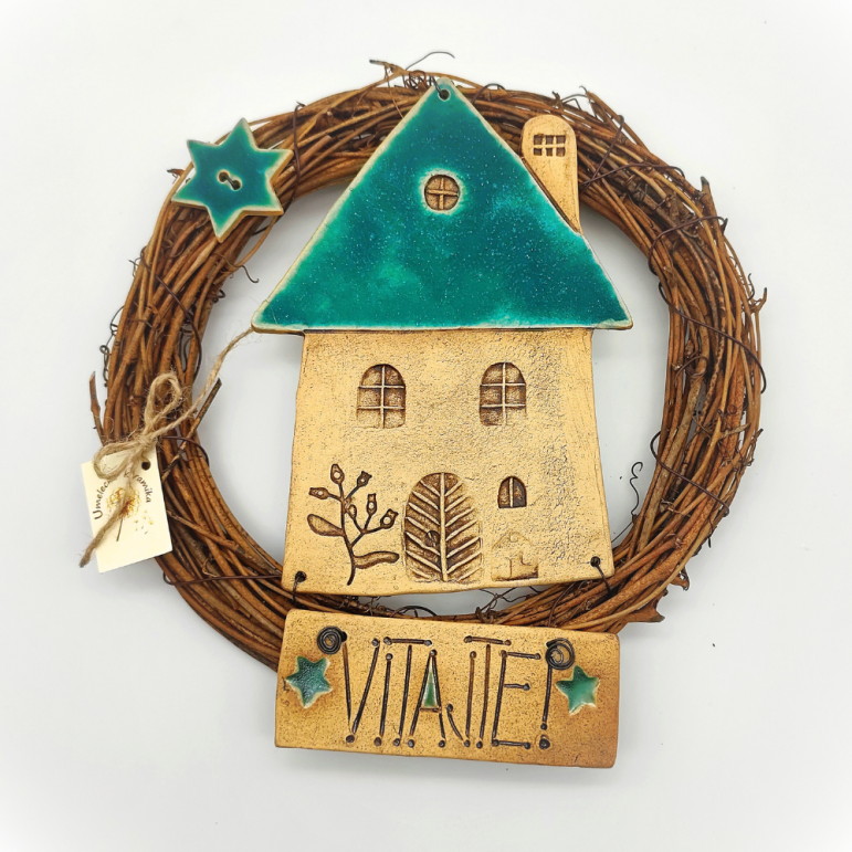 copy of House in the wreath...