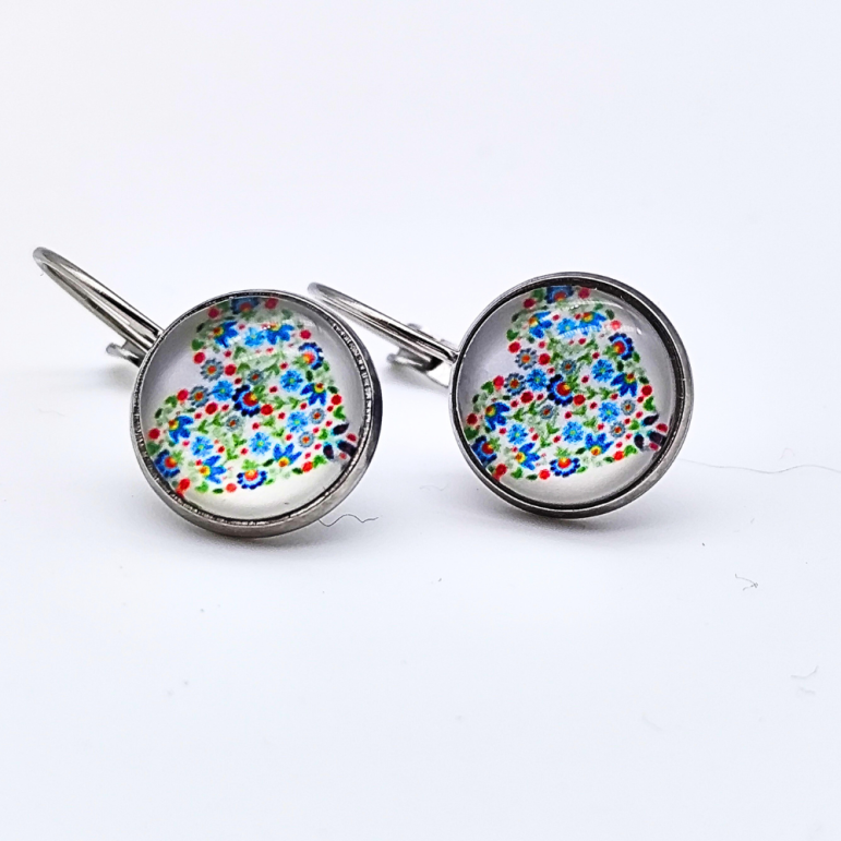 Náušnice Srdce (klip)