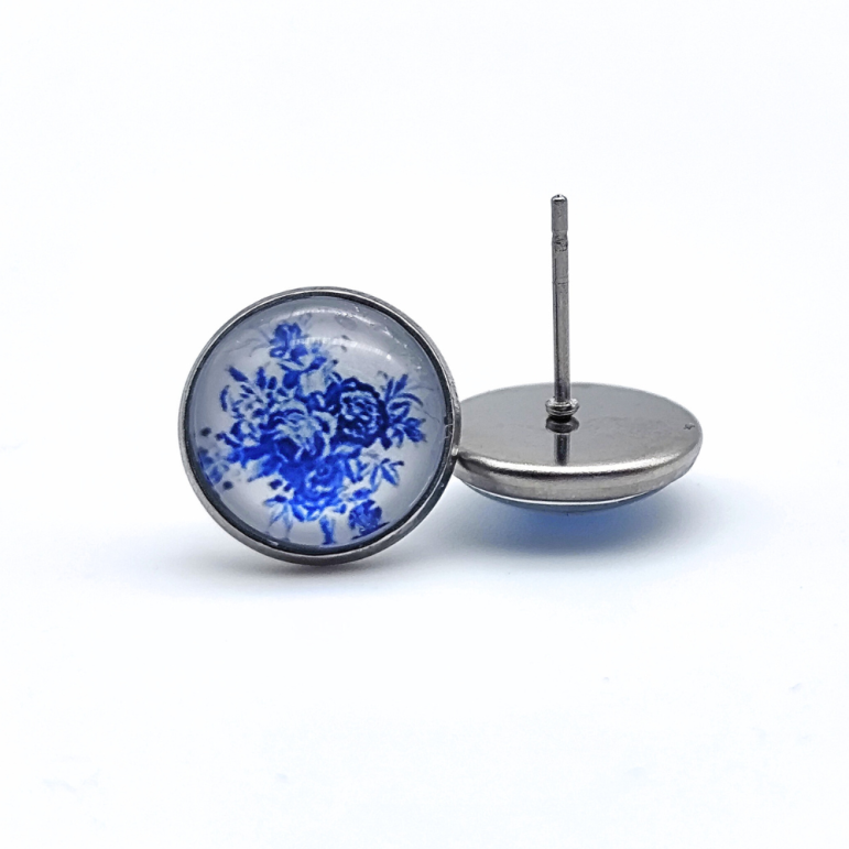 Náušnice Ornament modrý...