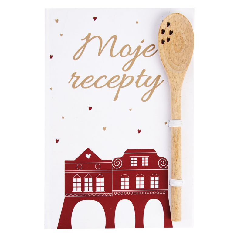 Kniha na recepty s vareškou...