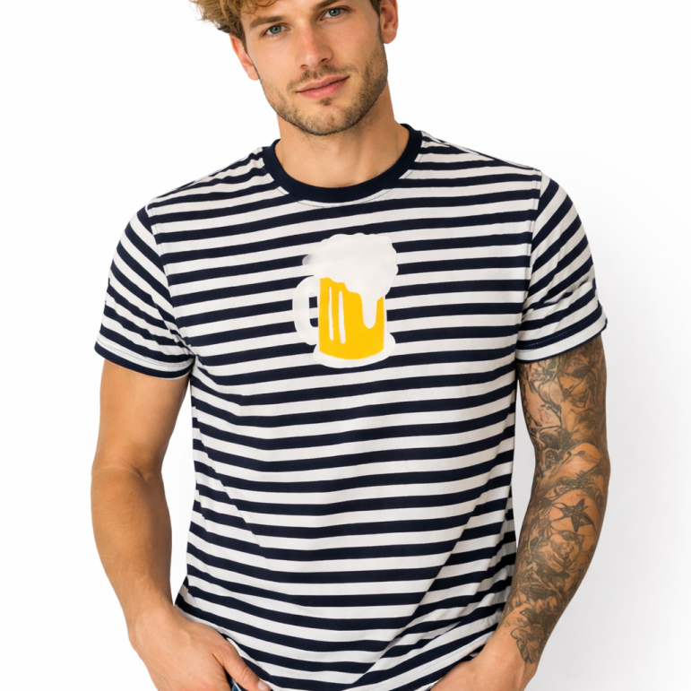 Men´s whistling T-shirt (beer)