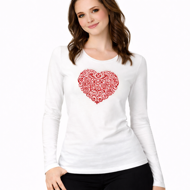 Dámske tričko s dlhým...