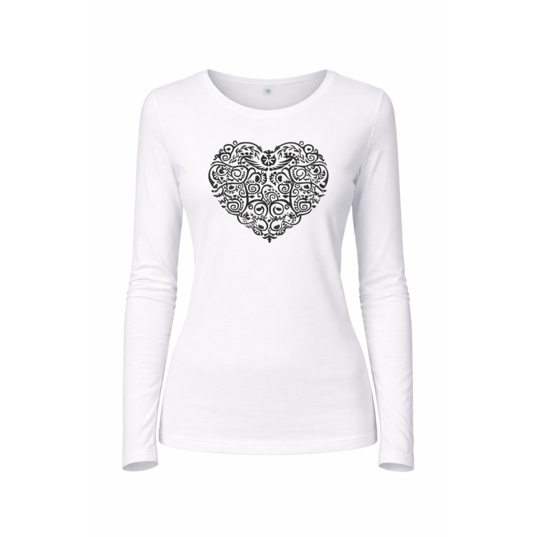 Dámske tričko s dlhým...