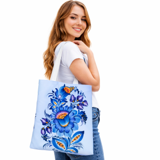 Nákupná taška „Folklórne srdce“