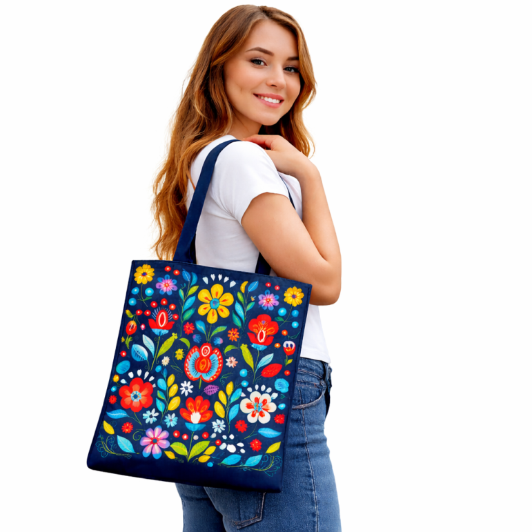 Nákupná taška „Kvety“