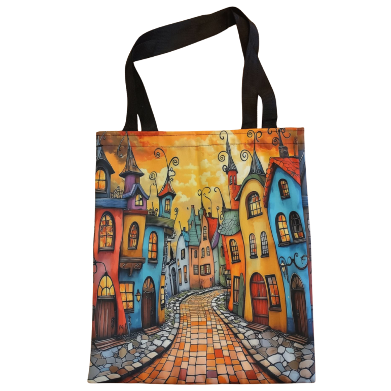 Nákupná taška „Mestečko“