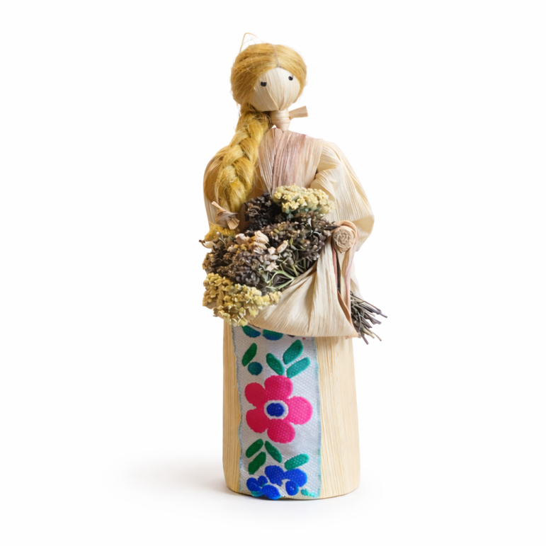 Corn husk doll - herbalist