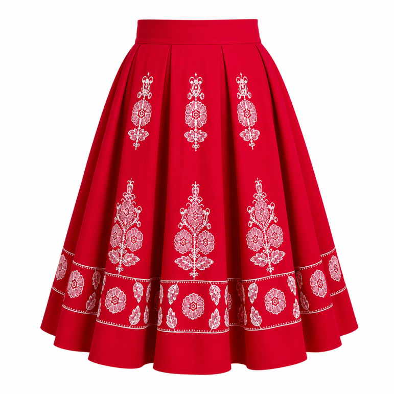 Skirt Liptov (red)