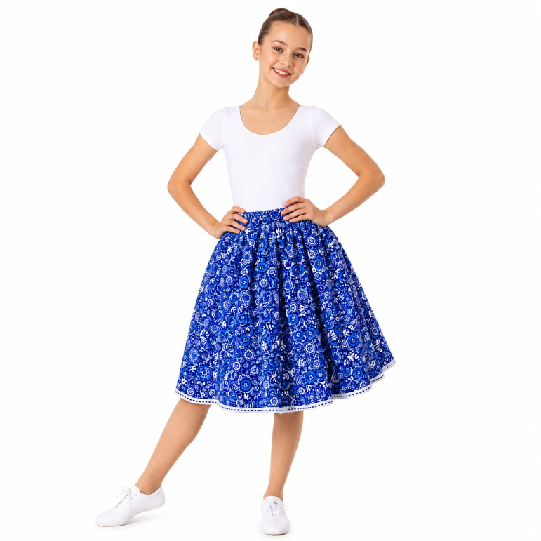 Children's folk skirt Zuzana