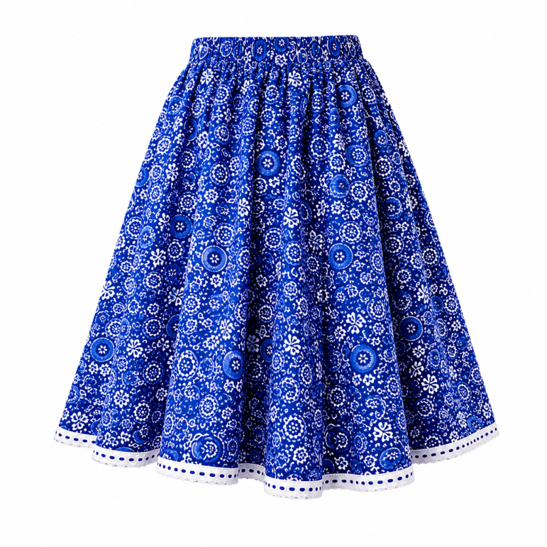Children's folk skirt Zuzana