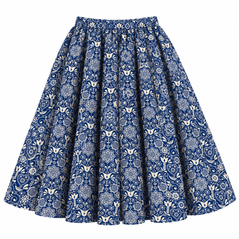 Children's folk skirt Zuzana