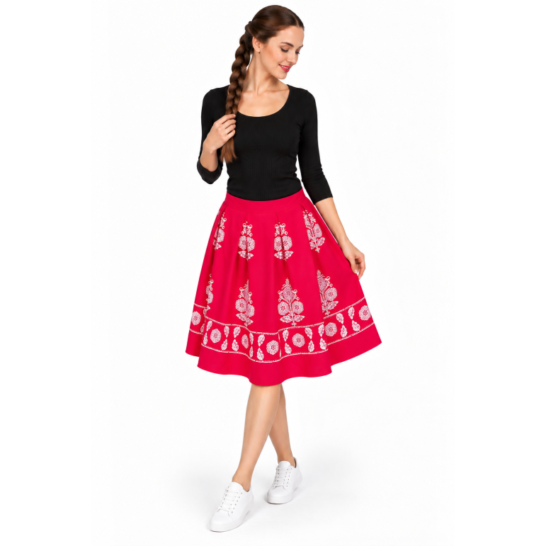 Skirt Liptov (red)